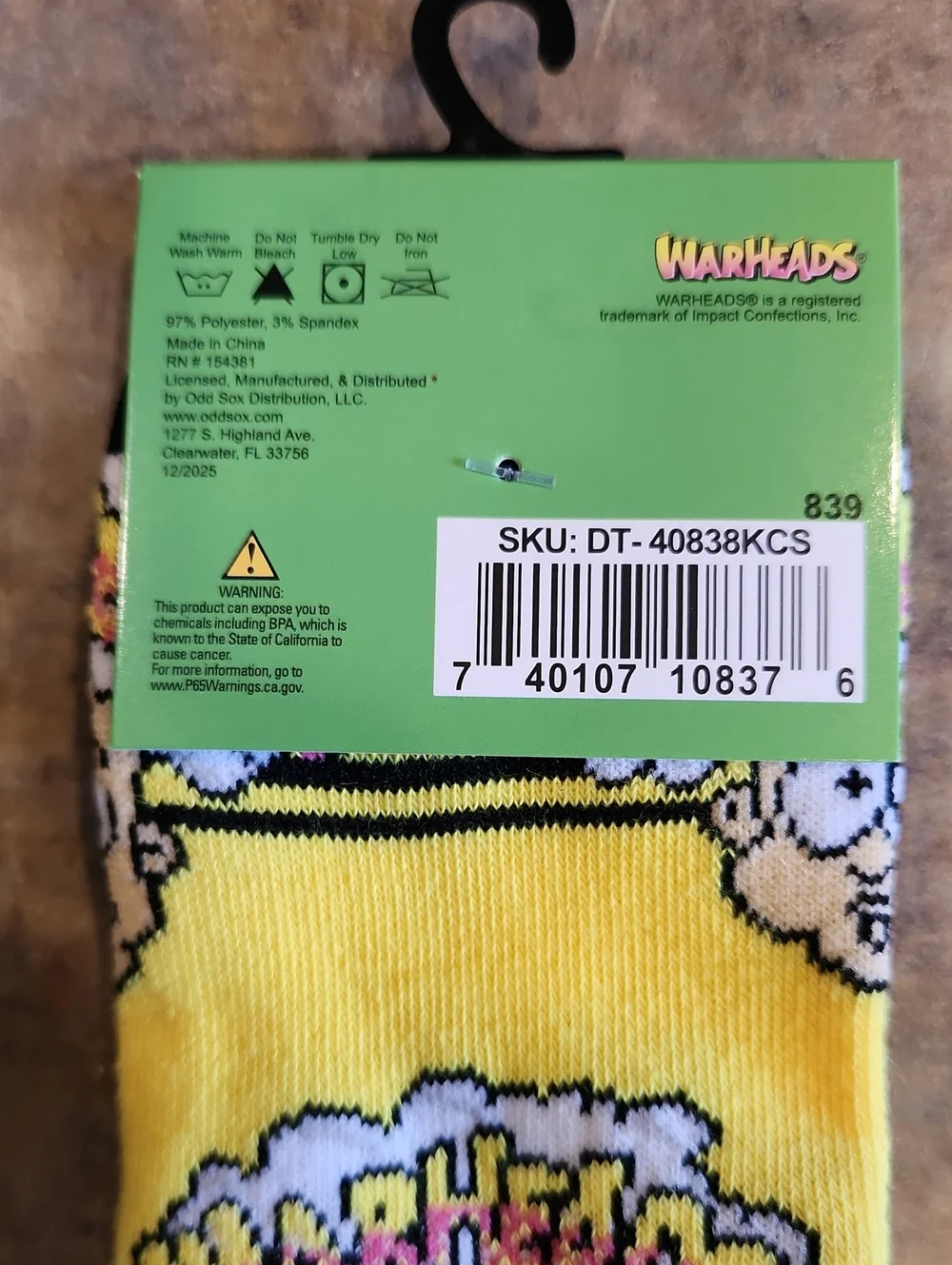 40 Pair of Warheads Socks